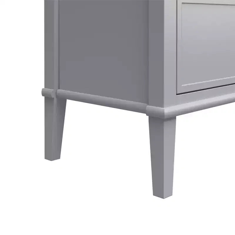Cassettiera a 6 cassetti grigio/blu navy – Montaggio a 2 persone