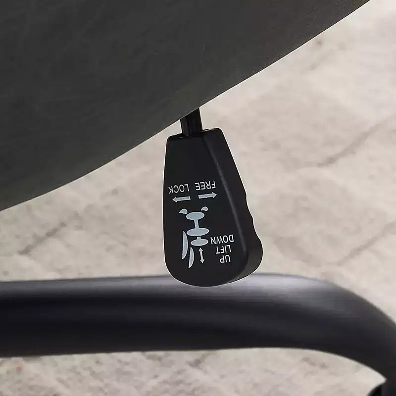 Sedia da Ufficio in Ecopelle, Altezza Regolabile, Braccioli Fissi – Nero/Marrone/Grigio/Verde/Rosa/Bianco, Posti a Sedere: 1