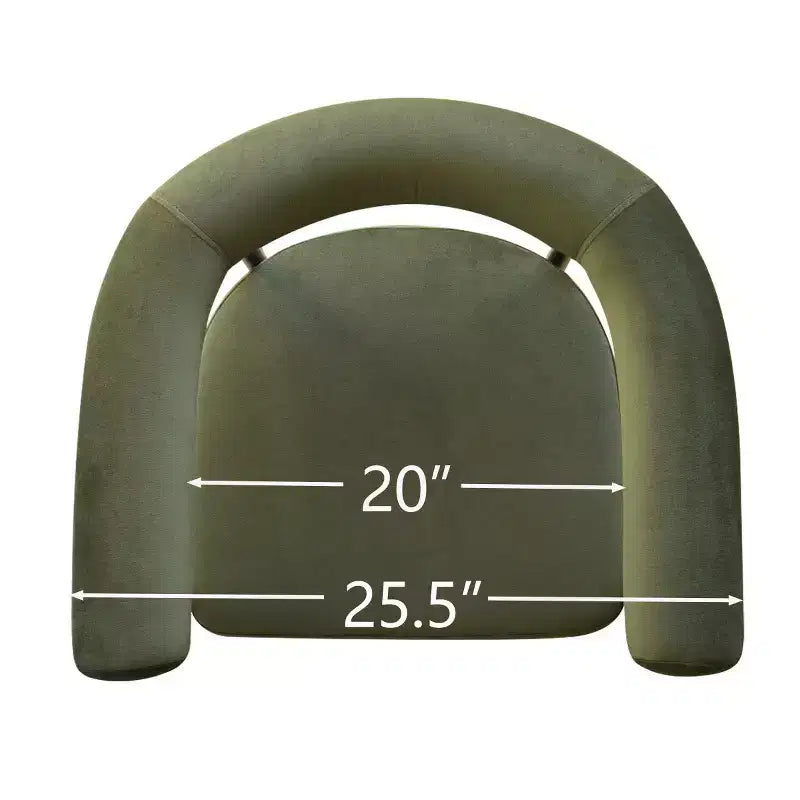 Sgabello da bancone in velluto nero/verde/visone con braccioli – Set di 3, Posti a sedere 3