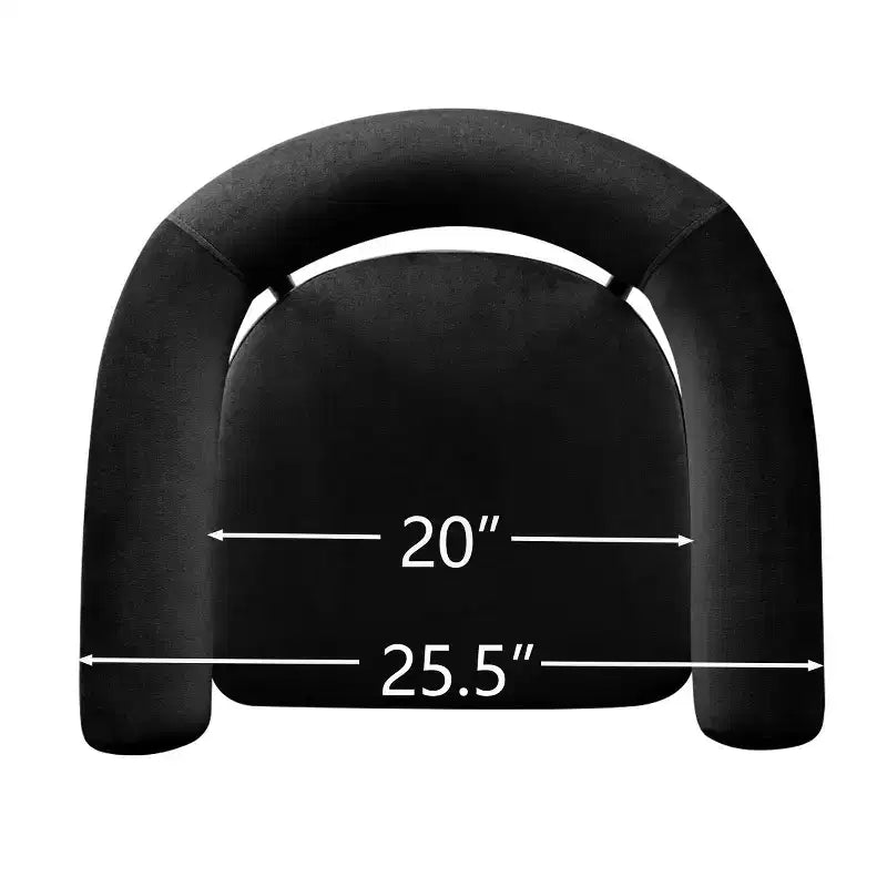 Sgabello da bancone in velluto nero/verde/visone con braccioli – Set di 3, Posti a sedere 3